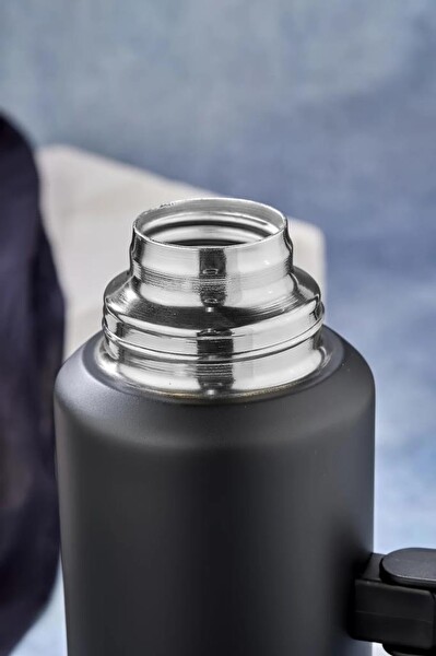 Cooker CKR-2085 1.5 L Kulplu Siyah Çelik Termos