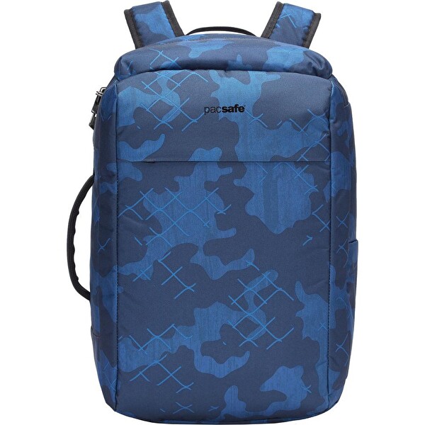Pacsafe Vibe Anti Theft 28 L Kamuflaj Mavi Sırt Çantası