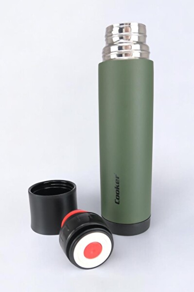 DigitHome Soldier Paslanmaz Çelik 0.5 L Yeşil Termos CKR2062 C320.025-HYT