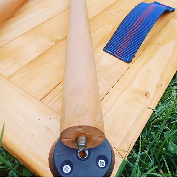 Avcı Market Düz Toplanabilen Ceviz Ahşap Kamp Masası