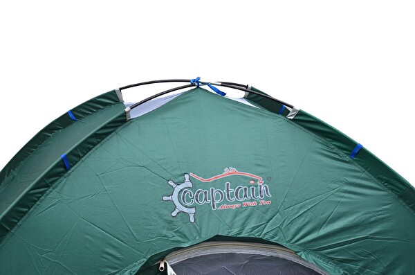 Captain 7300 200x150x110 CM Sineklikli ve Çubuklu Kolay Kurulan Kamp Çadırı