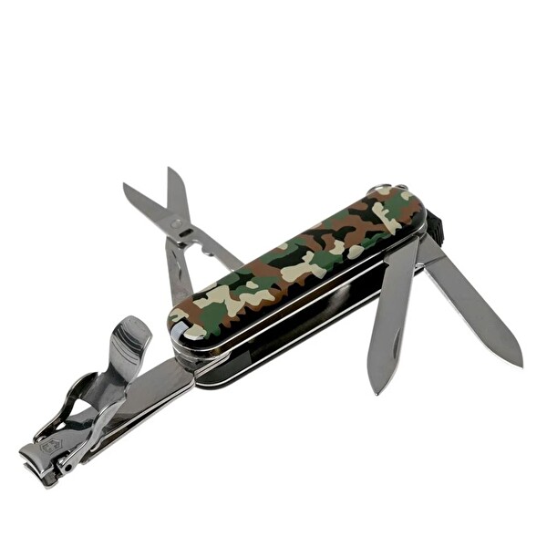 Victorinox 0.6463.94 NailClip 580 Kamuflaj Desenli Tırnak Makaslı Çakı