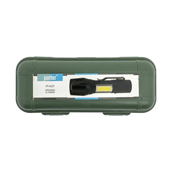 Panther PT-4227 USB Şarjlı El Feneri