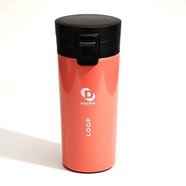 Daima Loop 380 ML Pembe Bardak Termos