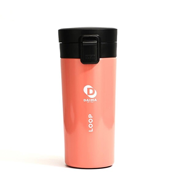 Daima Loop 380 ML Pembe Bardak Termos