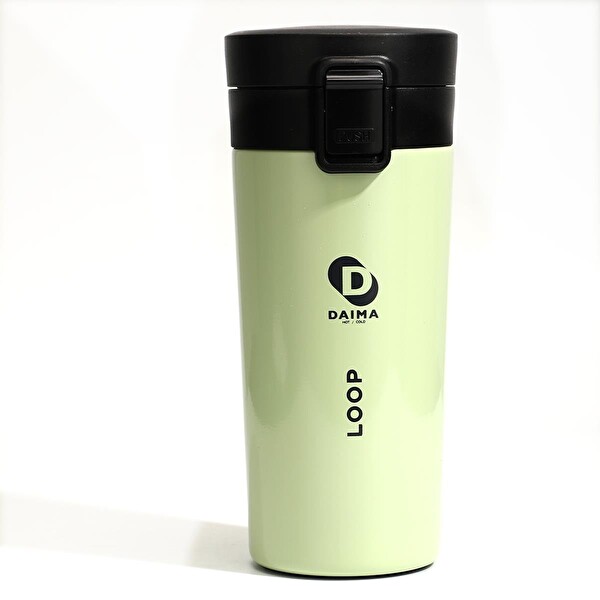 Daima Loop 380 ML Yeşil Bardak Termos