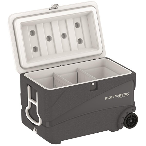 IcePeak CoolCraft 80 Tekerlekli 75.2 Litre Füme Buzluk