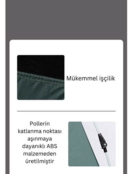 Kuara Su Geçirmez UV Korumalı Hidrolik Destekli Pop-Up 4-5 Kişilik Hızlı Kurulum Aile Çadırı