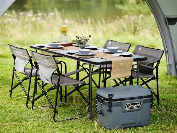 Coleman Convoy Wheeled 65 QT 61.5 L Dark Storm Tekerlekli Soğutucu Buzluk