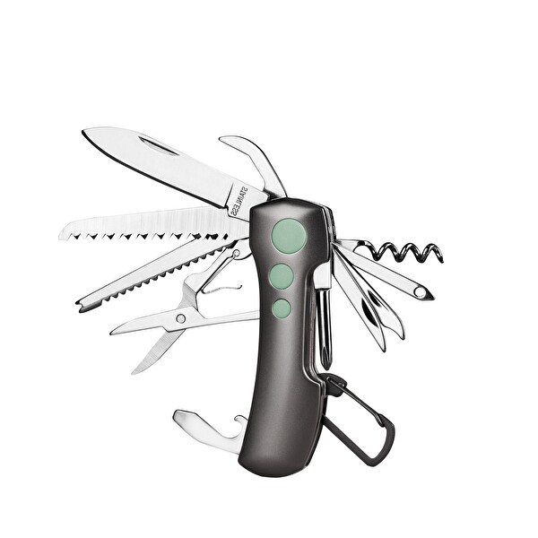 Valkyrie Çok Fonksiyonlu Katlanır 14in1 El Aletleri İsviçre Çakısı