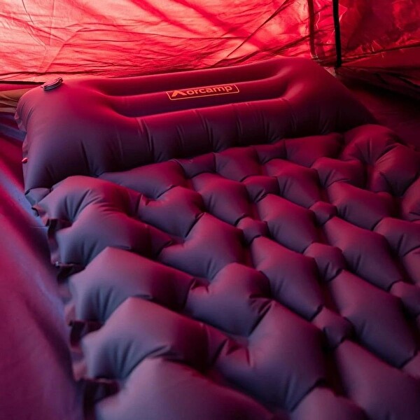 Orcamp Slepo Ultra Hafif Şişme Gri Kamp Matı