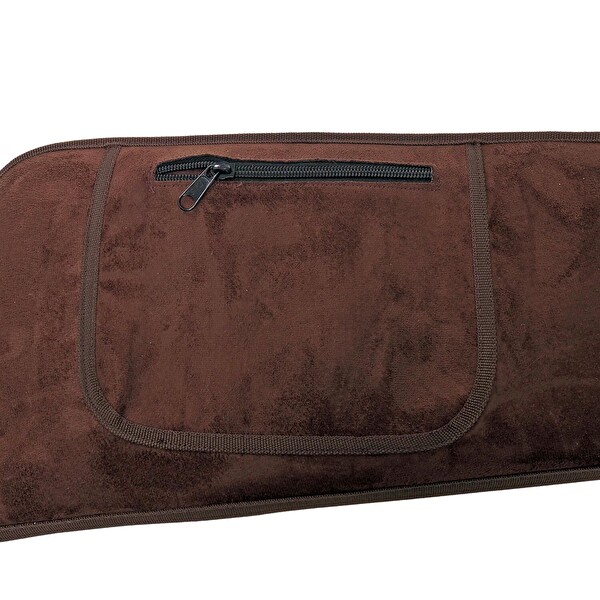 Hunthink HS052-66 66 CM Süet Cepli Kahverengi Tüfek Kılıfı