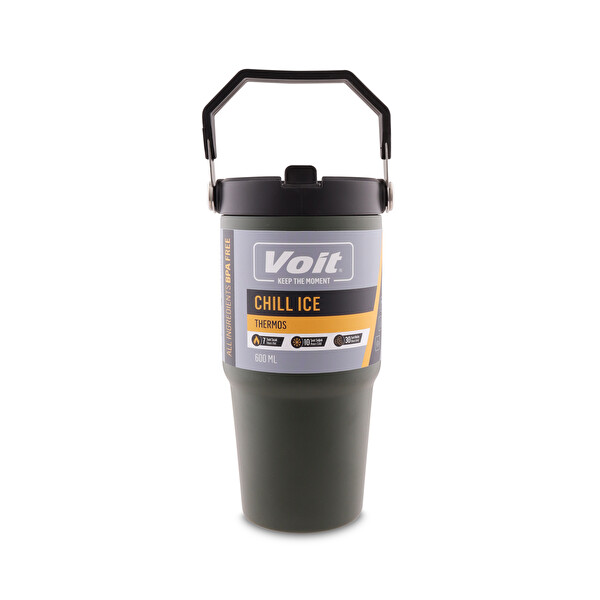 Voit Chill Ice 0.6 L Yeşil Termos