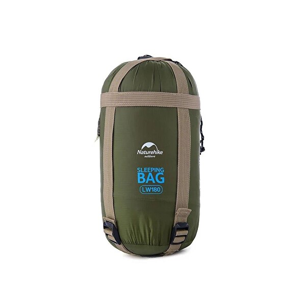 Naturehike Mini LW180 Ultra Light XL Sağ Asker Yeşili Uyku Tulumu