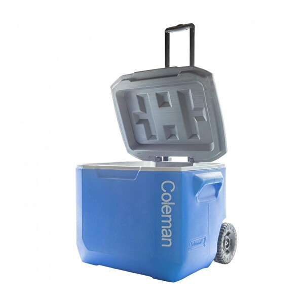 Coleman Performance Tri Coler Wheeled 60 QT 56 L Mavi Tekerlekli Soğutucu Buzluk
