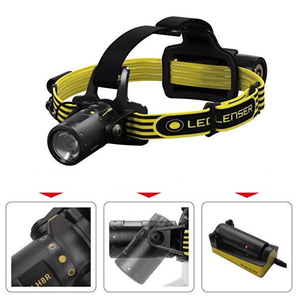 Ledlenser İLH8R 300 Lümen Kafa Lambası