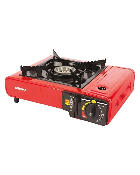 Nurgaz Portatif Tekli Piknik Ocağı Kırmızı