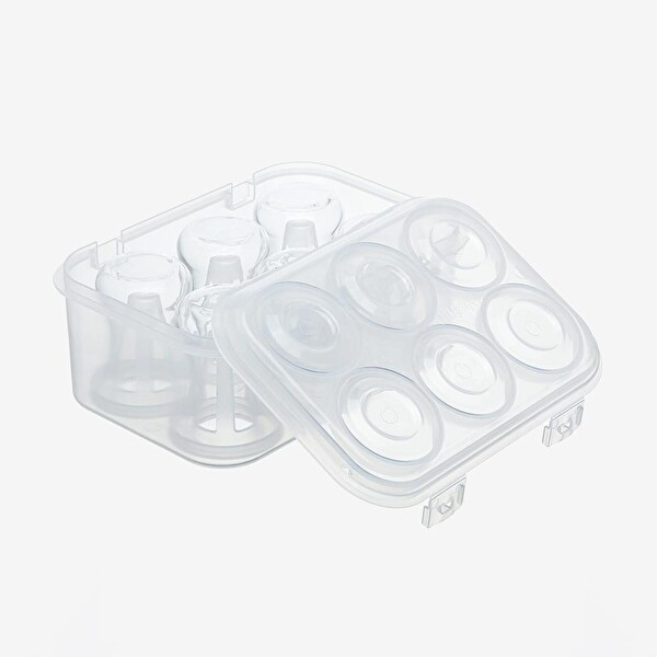 Campout 6'lı Çay Bardağı Taşıma Kutusu