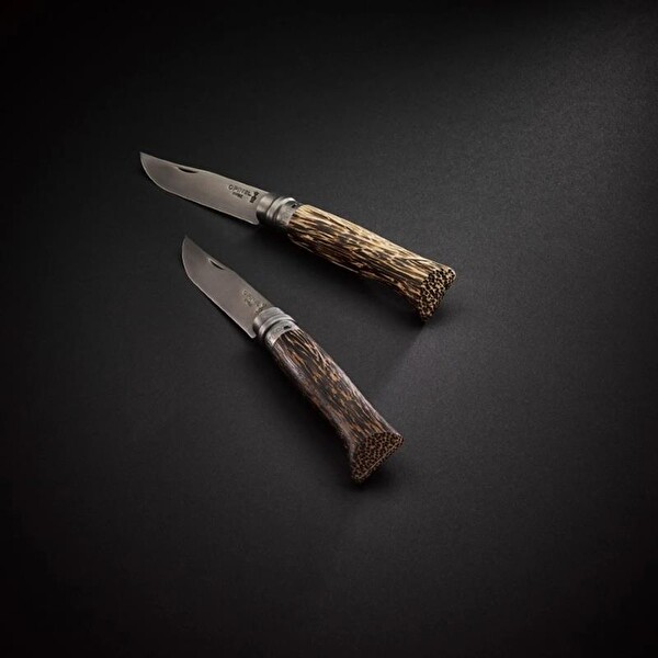 Opinel Palmier Guyana No: 8 Ahşap Saplı Paslanmaz Çelik Çakı