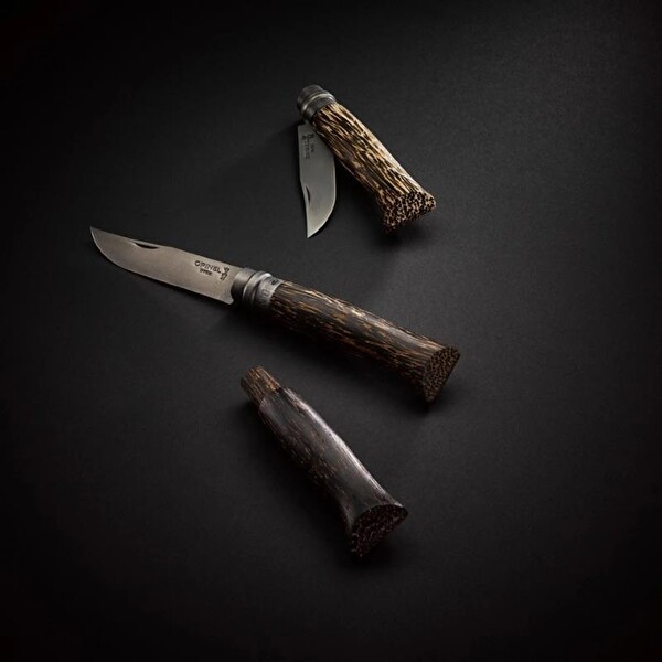 Opinel Palmier Guyana No: 8 Ahşap Saplı Paslanmaz Çelik Çakı