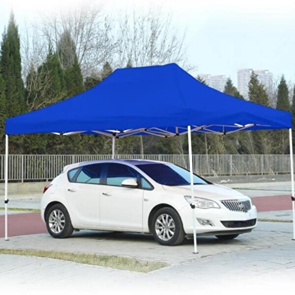 Reyo 3x2 M Mavi Katlanabilir Makaslı Çardak Tente