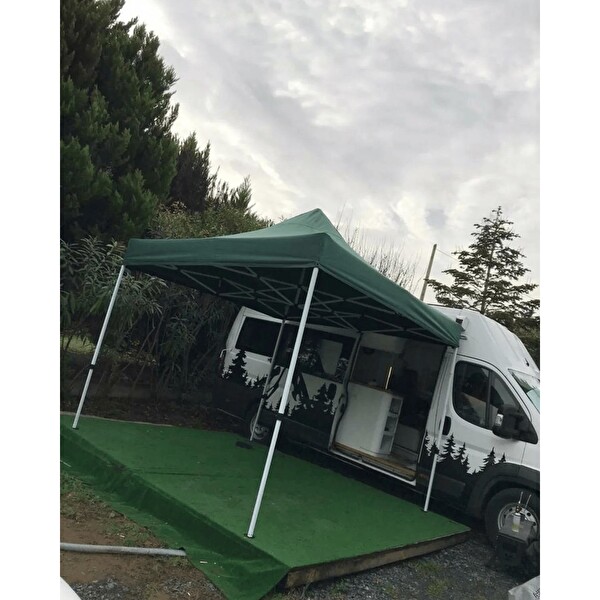 Reyo 3x3 M Yeşil Akordiyon Katlanır Çardak