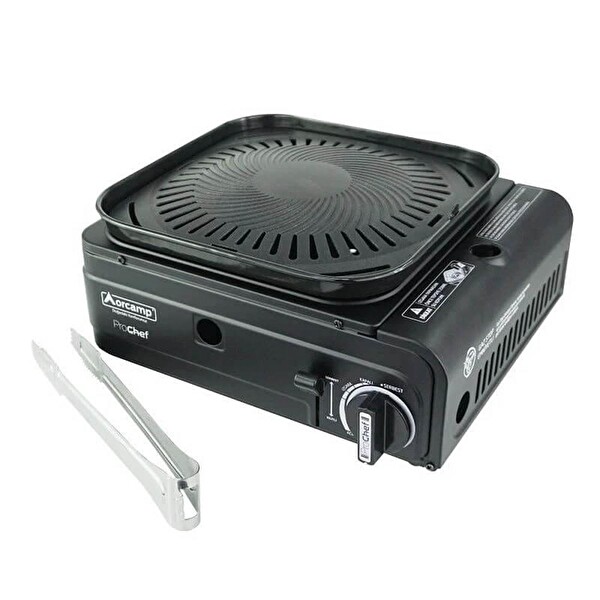 Orcamp Dumansız Izgara ve Ocak Siyah