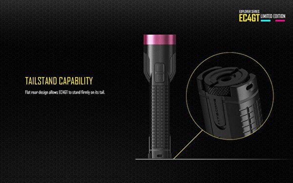 Nitecore EC4GT 1000 Lümen El Feneri Kırmızı