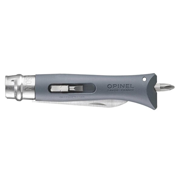 Opinel Inox No 9 Bricolage Çok Amaçlı Paslanmaz Gri Çelik Çakı