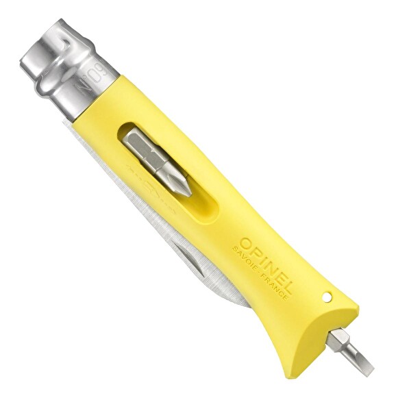 Opinel Inox No 9 Bricolage Çok Amaçlı Paslanmaz Gri Çelik Çakı