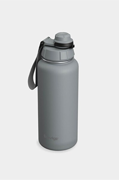Stevig ST-214 1 Hand Leak-Proof 1 L Gri Sızdırmaz Çelik Termos