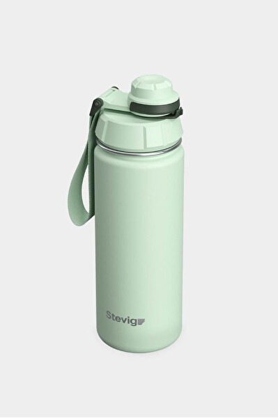 Stevig ST-221 1 Hand Leak-Proof 0.5 L Yeşil Sızdırmaz Çelik Termos