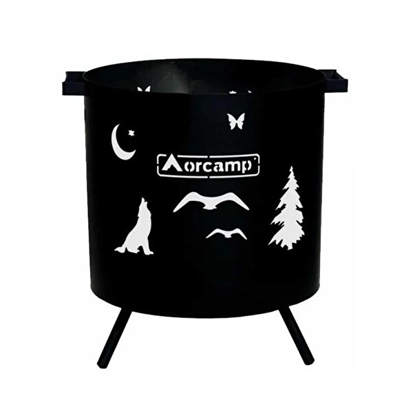 Orcamp Fire Pit Doğa Şöminesi 34 CM