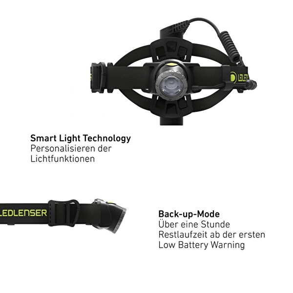 Ledlenser NEO10R Kafa Feneri-Siyah