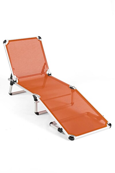 Reyo Turuncu Katlanır ve Taşınır Şezlong