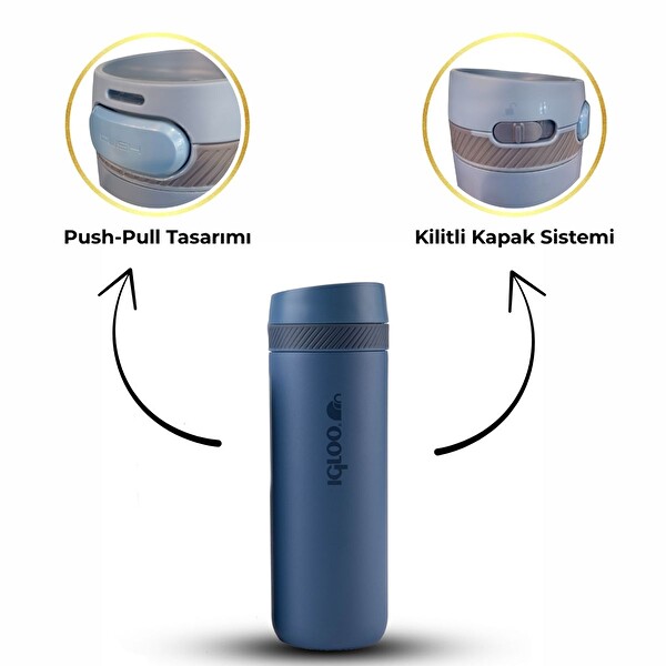 Igloo Squid 0.6 L Lacivert Termos