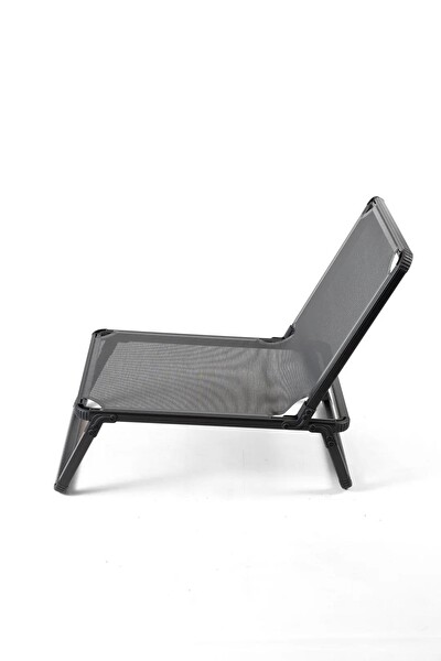 Reyo Katlanır Siyah Plaj Sandalyesi