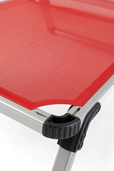 Reyo Katlanır Kırmızı Plaj Sandalyesi