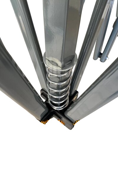 Reyo 3×3 Bagaj Boy Premium 115 CM Krem Katlanır Çardak