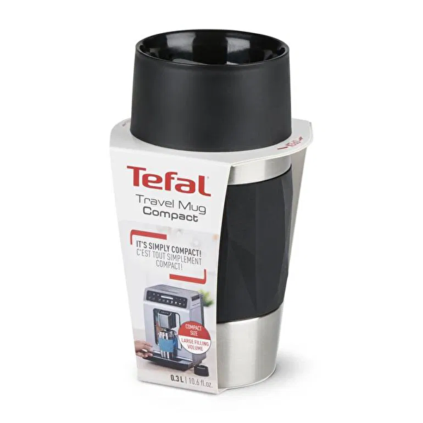 Tefal Travel Mug Compact 0.3 L Siyah Termos