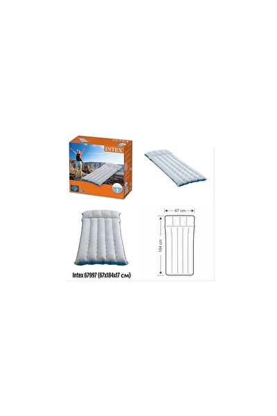 Intex 67997 Gri Kamp Matı