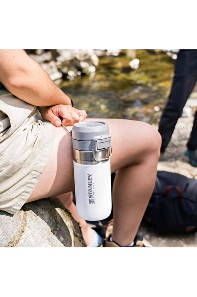 Stanley 10-09148-105 The Quick-Flip Water Bottle 0.47 L Beyaz Termos