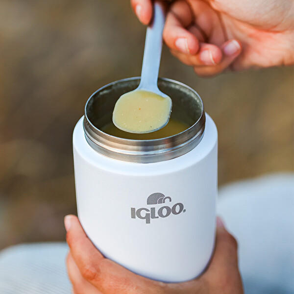Igloo Bamboo 500 ML Beyaz Yemek Termosu