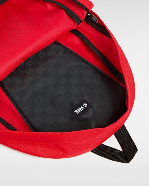 Vans VN000H50IZQ1 Old Skool Print Backpack Unisex Kırmızı Sırt Çantası