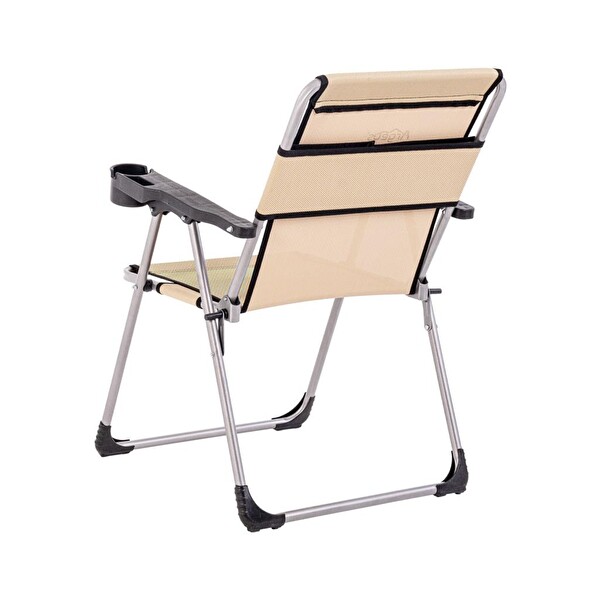 Argeus Rock Katlanabilir Bardaklıklı Sahra Piknik ve Kamp Sandalyesi A-12