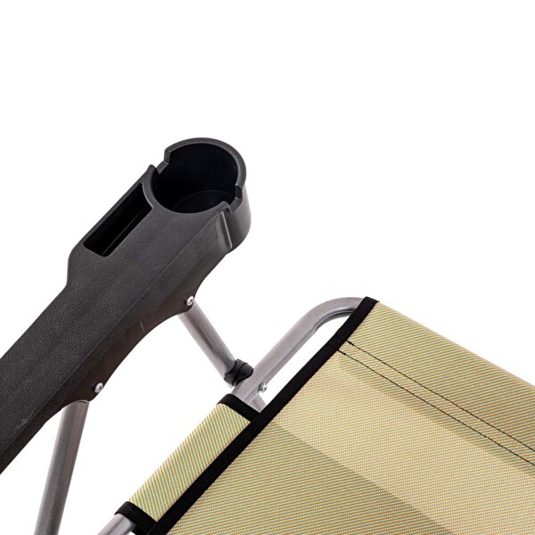 Argeus Rock Katlanabilir Bardaklıklı Sahra Piknik ve Kamp Sandalyesi A-12