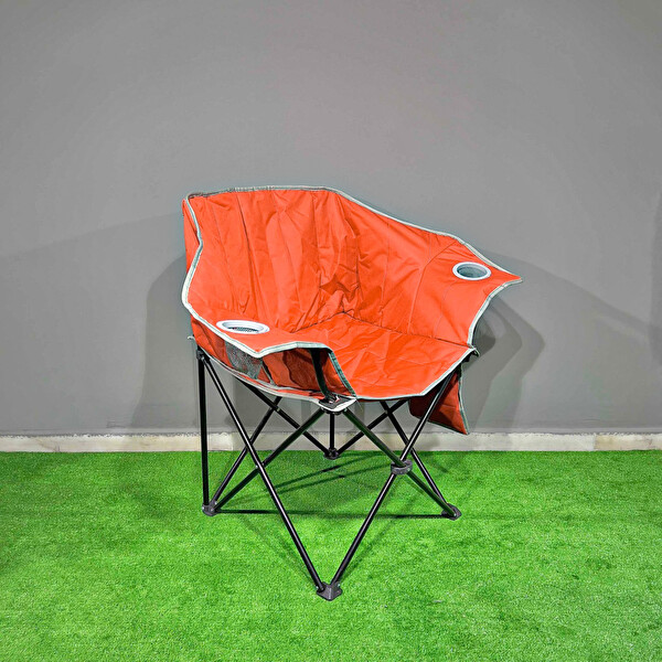 Argeus Nevgrande Comfort Turuncu Katlanabilir Kamp Sandalyesi