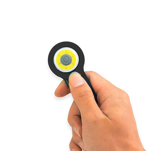 Panther Karabinalı Anahtarlık El Feneri Siyah