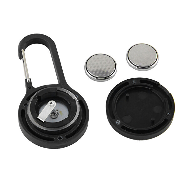 Panther Karabinalı Anahtarlık El Feneri Siyah