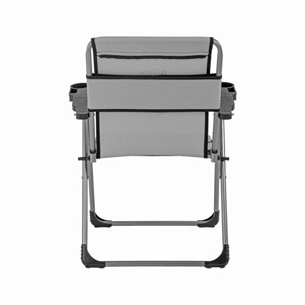 Argeus (A-14) Bardaklıklı Rock Kül Gri Katlanabilir Piknik ve Kamp Sandalyesi